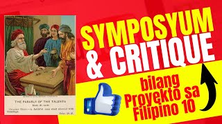 critique symposium Ang Tusong Katiwala Pagsasagawa ng Simposyum bilang proyekto sa Filipino 10 [upl. by Akihsan981]