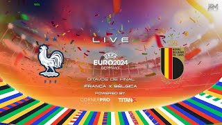 FRANÇA x BÉLGICA EURO2024  LIVE [upl. by Bary]