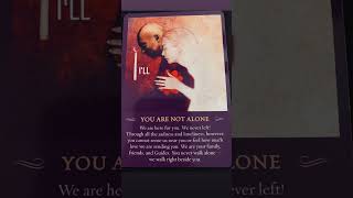 youarenotalone neveralone guides family friends cardoftheday divinemessageforyou [upl. by Sheelah]