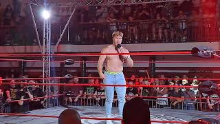 END TO REVPRO SUMMER SIZZLER  WILL OSPREAY CONFRONTS MJF AS HE ATTACKS MICHAEL OKU amp FULL PROMO [upl. by Aisinoid439]