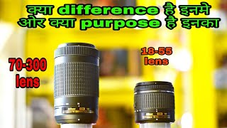 What is difference between 1855 or 70300mm Lenses [upl. by Aihpled]