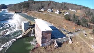 Phantom Flight over Fries Virginia Dam and the New River [upl. by Delorenzo]