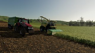 Jęczmień na kiszonkę Farming Simulator 22 [upl. by Ahsilrac]