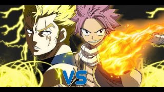 NATSU VS LAXUS FULL FIGHT [upl. by Oirasan]