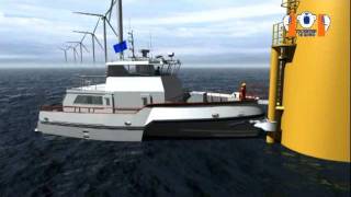 Crew Transfer Vessel  Mobimar 18 Wind [upl. by Rem]