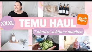 300€ TEMU UNBOXING  Deko Küche Elektronik  Spezielles Frühling Shopping🥰 [upl. by Ardnuahsal768]