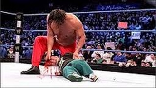 WWE The Great Khali nearly killed Hornswoggle OMG [upl. by Eirahcaz]