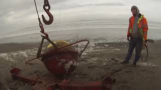 WAVE BUOY WASHED UP ON BEACH [upl. by Aina]