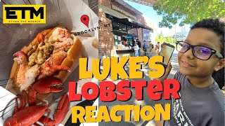 Reaction to Lukes Lobster Roll in NYC Is it worth it lobsterroll lukeslobster foodie [upl. by Hirai72]