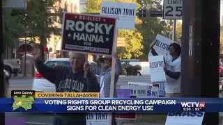 Recycled campaign signs could become energy [upl. by Cherry]