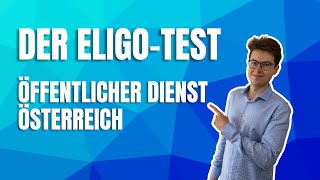 Der Eligo Test im öffentlichem Dienst Österreich  Bewerbung und Ausbildung  Plakos [upl. by Leahcimsemaj]