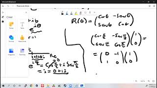 Isomorfismo entre complejos y cierto tipo de matrices [upl. by Gusba]