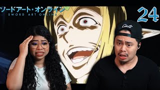 KIRITO VS SUGOU RAGE Sword Art Online Season 1 Episode 24 Reaction [upl. by Lentha]