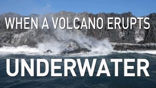 When a Volcano Erupts Underwater  UnderH2O  PBS Digital Studios [upl. by Koralle379]