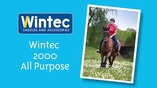 Wintec 2000 All Purpose saddle [upl. by Lehcir]