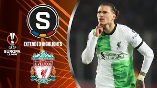 Sparta Praha vs Liverpool Extended Highlights  UEL Round of 16 1st Leg  CBS Sports Golazo [upl. by Ecertak467]