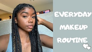 Everyday Makeup Routine kiaranlanier [upl. by Onimixam]