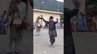 New Pashto dhol dance local sheen asman zare zare song K SATH dance dholl [upl. by Joappa]