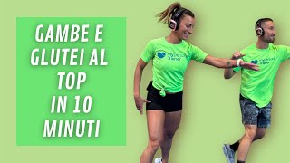 GLUTEI E GAMBE AL TOP IN 10 minuti [upl. by Desdee617]