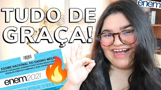 🔥 COMO ESTUDAR PRO ENEM DE GRAÇA [upl. by Naj171]