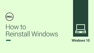 How to Reinstall Windows 10 Official Dell Tech Support [upl. by Hassin]