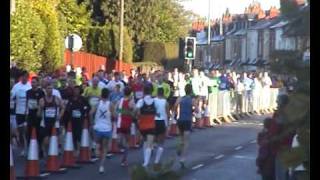 Birmingham HalfMarathon 2010 in Selly Park [upl. by Grane576]