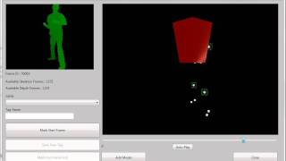 Kinect SDK Object Placement and Joint Rotations [upl. by Yatnohs]