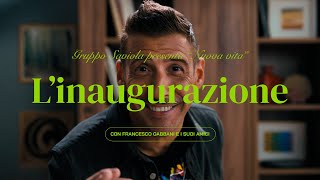 Nuova vita  “L’inaugurazione” con Francesco Gabbani amp i suoi amici – Gruppo Saviola [upl. by Pattison]