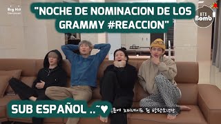 SUB ESPAÑOL  BTS Noche de nominación de los GRAMMY REACCION quot [upl. by Francine]