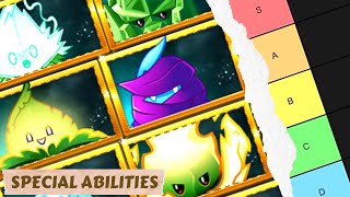 PvZ 2 Tier List Power Mint Special Abilities [upl. by Jack199]