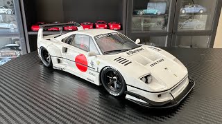 118 Ferrari F40 Liberty Walk by GT Spirit Review [upl. by Brody659]