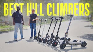 Best Affordable Electric Scooters for Hill Climbing Tested by Heavy vs Light Riders [upl. by Aneema]