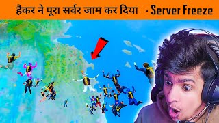 😱 Server Freeze Hacker is Back in BGMI  This Hacker Crash BGMI server Live  BandokBaaz [upl. by Doykos428]