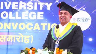 17th Convocation of Pokhara University  Dr Tulsi Ram Bhandari [upl. by Pier79]