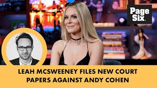 Leah McSweeney files new court papers against Andy Cohen [upl. by Dyoll]