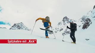 Skitourentipps  Teil 3 Geh und Abfahrtstechnik  Mein Montafon Expertentipp [upl. by Rainie]