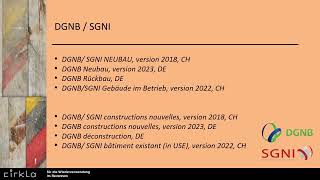 Gebäudelabels Minergie ECO und Wiederverwendung  Labels de construction Réutilisation [upl. by Jedd303]