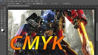 Converting images from RGB to CMYK  Photoshop [upl. by Ynney]