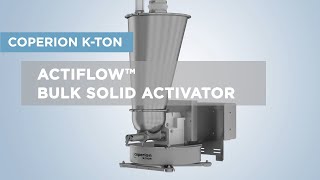 Coperion KTron ActiFlow™ Bulk Solid Activator [upl. by Dripps865]