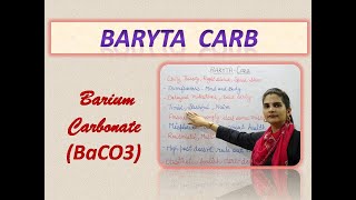 Baryta Carb Part1 Drug Picture Homeopathic Medicine Easy Understanding [upl. by Lau]