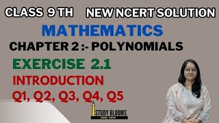 Class 9 Maths  Chapter 2  POLYNOMIALS  Ex  21 Q1 Q2 Q3 Q4 Q5  New NCERT SOLUTIONS [upl. by Orji]