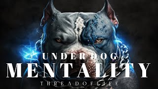 UNDER DOG MENTALITY  Powerful Motivational Speech [upl. by Aelak]