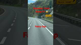 1st of three Runaway truck ramps in Fancy Gap VA trucking shorts [upl. by Hooker]