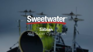 Sabian XSR Cymbal Super Pack Review by Sweetwater [upl. by Ssej]