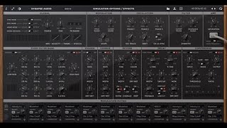 Dreams of Tangerines Synapse Audio The Legend HZ synth [upl. by Yelsnik263]