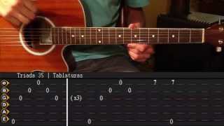 Como tocar Nothing Else Matters  Metallica Tutorial Full Tabs  Triada35 HD [upl. by Latreese]