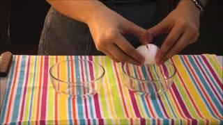 Separating Egg Yolks from Egg Whites [upl. by Ecydnak]