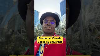 Étudier au Canada Cegep ou université [upl. by Sudoeht]