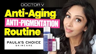 PAULAS CHOICE ANTIAGING ANTIPIGMENTATION ROUTINE [upl. by Lorain]