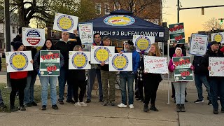 Its not acceptable USPS letter carriers rally for new contract negotiations [upl. by Latvina533]